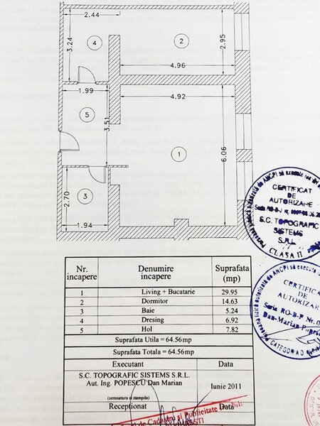 Rin Grand Hotel, 2 camere, 65 mp, renovat, designer, comision 0%.